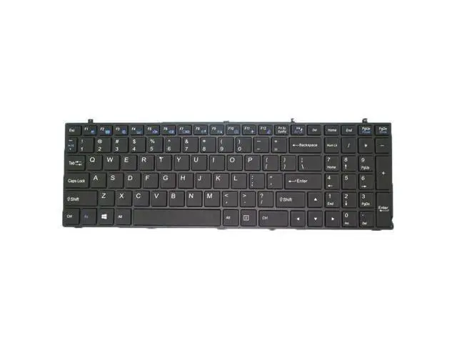 Alt view image 3 of 5 - Replacment keyboard Backlit US Keyboard For CLEVO W350ETQ W350SKQ W350SSQ W350STQ W355SDQ W355ST