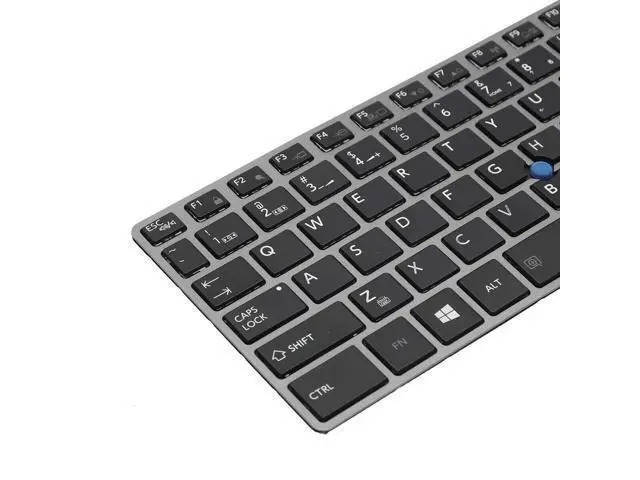 Alt view image 2 of 5 - Keyboard for Toshiba Z40-A Z40-AK Z40-AB Z40 Black US Backlit