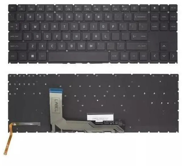 Main image of US Layout Backlit Replacement Keyboard for HP Omen 16-B Series 16-B0008CA Laptop