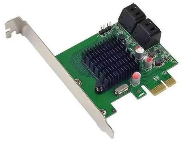Main image of PCIe to 4-Port Internal SATA3.0 6Gb Controller Card 88SE9215 Chipset