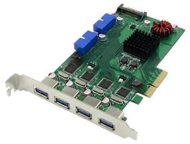 Main image of 20Gbps PCI-E 2.0 X4 8 Port USB3.0 Expansion card DUAL ports 19pin ASM1042 Chipset PCIE Industrial camera 4 USB3.0 20pin