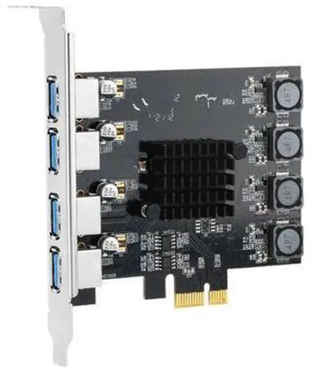Main image of FOR PCIE Four-port USB 3.0 Adapter Card PCI-E To 4-port USB Expansion Card, Power-free and