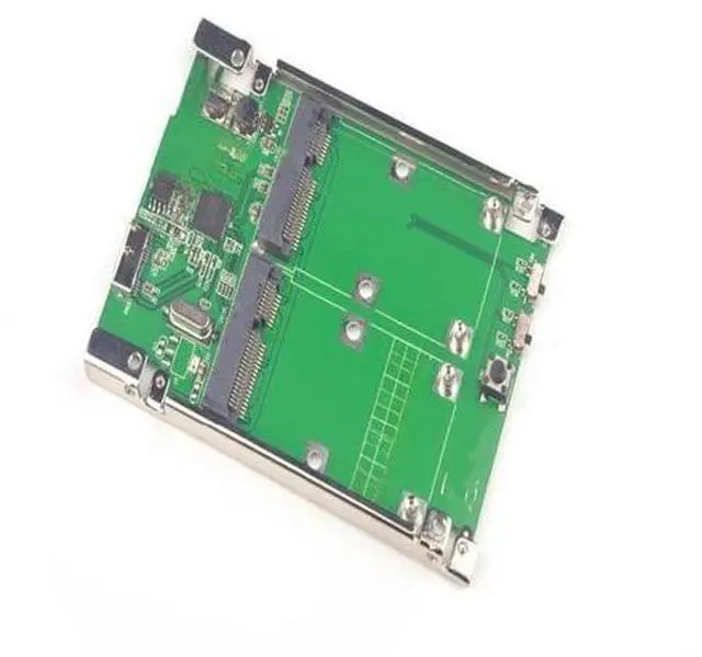 Main image of USB3.1 TYPE-A to DUAL mSATA RAID Adapter 2 MSATA Converter RAID0 RAID1 JBOD SPAN ASM1352R CHIPSET 10Gbps win10 sata3.0