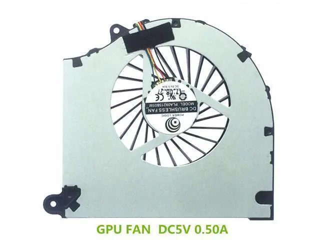 Alt view image 4 of 5 - Gpu and Cpu cooling fan for SC17 left right DC5V 0.5A for GTX1080 fan thinckness 14mm