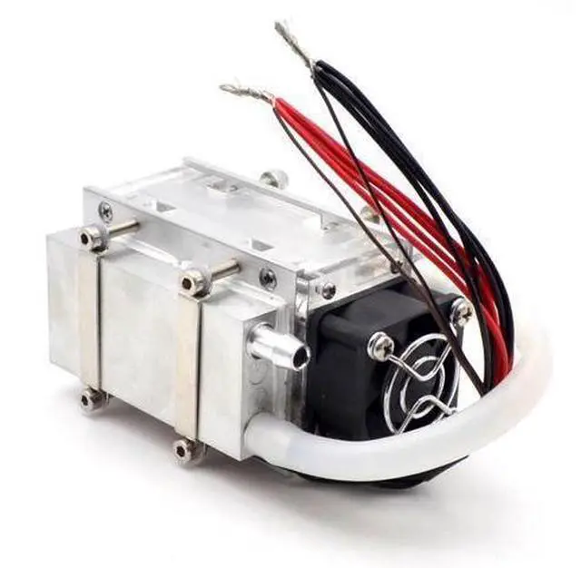 Alt view image 2 of 3 - DIY TEC Peltier semiconductor refrigerator water-cooling air condition Movement for refrigeration and fan