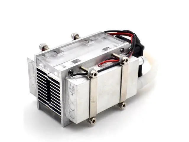 Alt view image 3 of 3 - DIY TEC Peltier semiconductor refrigerator water-cooling air condition Movement for refrigeration and fan