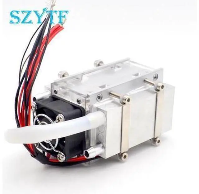 Main image of DIY TEC Peltier semiconductor refrigerator water-cooling air condition Movement for refrigeration and fan