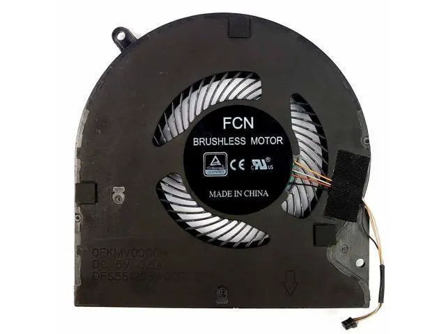 Alt view image 2 of 5 - Gpu and Cpu cooling fan for Blade 15 Advanced RZ09-0238 RZ09-0288 0301
