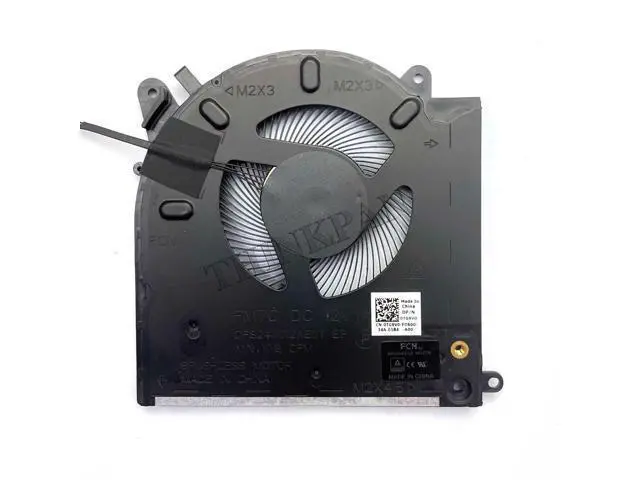 Alt view image 3 of 5 - Gpu and Cpu cooling fan for 12V voltage Alienware M15 R3 M15 R4 RTX 2070 3070 0TG9V0 0D1X38