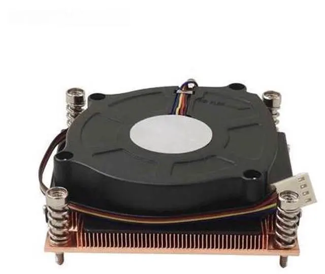 Main image of Suitable for 1U LGA115X CPU fan active cooler radiator suitable for LGA1150 LGA1151 LGA1200 75x75MM hole spacing 125W