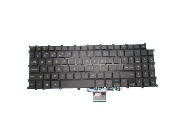 Alt view image 2 of 4 - Laptop Keyboard For 15U70P 15U70P-P 15Z995 15Z995-U English US Black No Frame