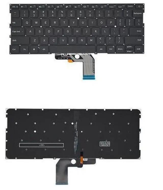 Alt view image 2 of 5 - replacement keyboard for Xiaomi MI AIR 13.3 Inch 161301 TM1704 TM1703 TM1613R TM1604 US