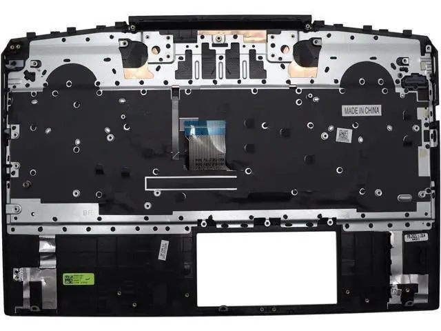 Alt view image 3 of 5 - for Gaming Pavilion 15-DK 15T-DK Palmrest Green Backlit Keyboard L57593-001