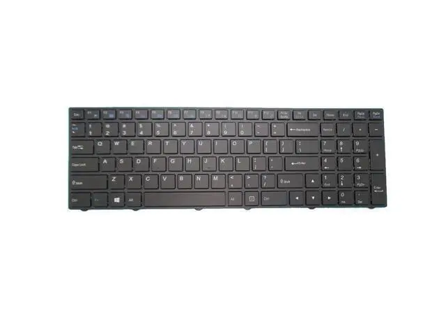 Alt view image 3 of 5 - Backlit Keyboard For CLEVO N250 CVM15F23USJ4308 6-80-N7500-011-1 English US