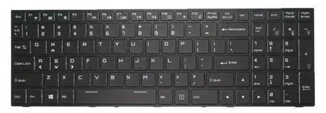Main image of English US Keyboard For Sager NP8171 NP8171-S NP8172 NP8173 NP8174 NP8176 NP8177