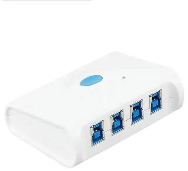 Main image of USB3.0 sharing switch type-B 4 port usb3.0 hub printer sharing switch Four in and one out MT-SW341