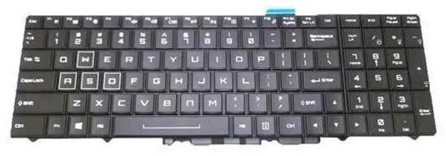 Main image of Laptop Replacement Keyboard For BBEN G173 English US Black With Backlit