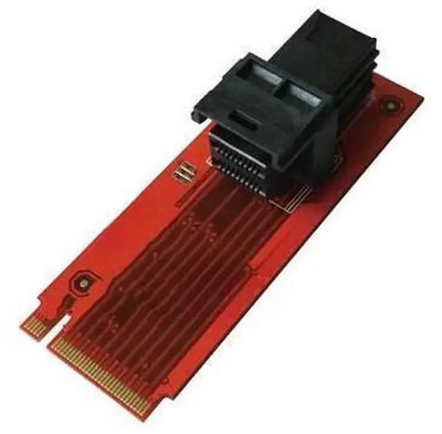 Main image of M2(PCIe Gen x4) to SFF-8643 Adapter Connector Connection NVMe U.2 (SFF-8639) SSD Gen3/4 UEFI WIN10