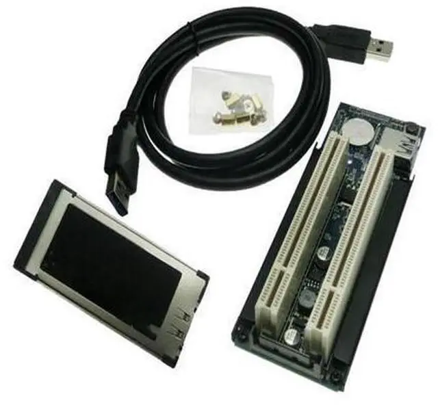 Main image of Laptop Expresscard 34 To 2 PCI 32bit slots adapter Express Card Riser card PCI sound card serial parallel card