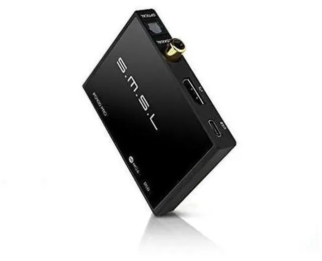 Main image of SMSL PO100 PRO MQA DDC XMOS XU316 Digital to Analog Audio Converter, Type-C USB Input IIS/Optical/Coaxial Output Mini Portable USB Interface for Phone/PS5/Switch/TV