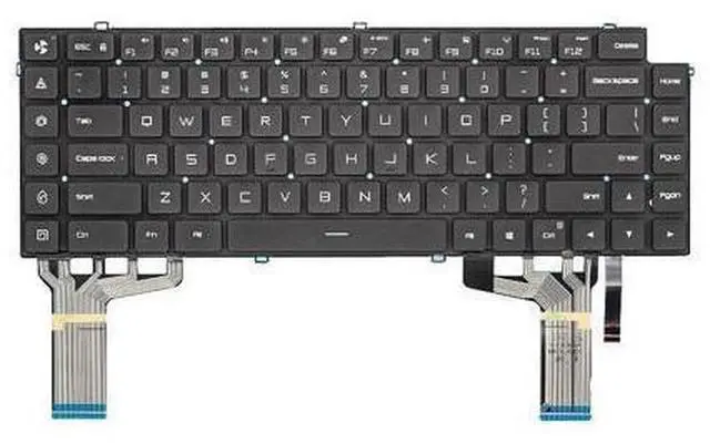 Alt view image 2 of 5 - English US Keyboard Colorful backlit For Xiaomi Gaming TM1801