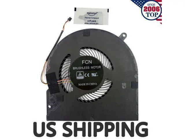 Alt view image 2 of 5 - Gpu and Cpu cooling fan for Blade 15 RZ09 RZ09-02385E92 GTX1060 0FKMW0000H