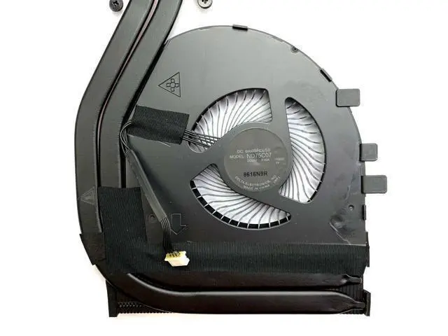 Alt view image 3 of 5 - Cpu cooling fan for heatsink Thermal moduleLENOVO Thinkpad T460P T470P 01AW389