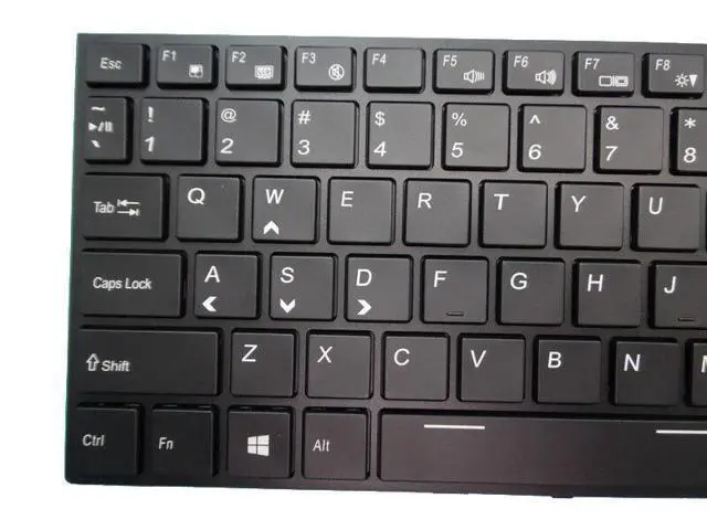 Alt view image 3 of 5 - Backlit English Keyboard For CLEVO P650RS MP-13H83USJ430C 6-80-P65S0-012-1