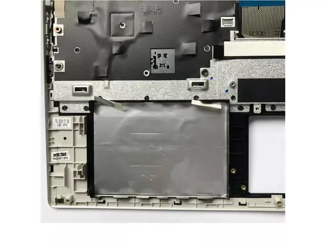 Alt view image 4 of 5 - For PAVILION X360 15T-CR 15-CR Upper Case Palmrest US Keyboard L20848-001