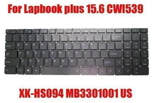Main image of Laptop Keyboard For Chuwi Lapbook Plus 15.6 CWI539 XK-HS094 MB3301001 English US
