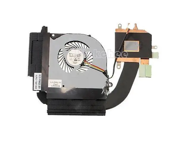 Alt view image 3 of 5 - Gpu and Cpu cooling fan for thermal module heatsink Clevo P950 P950EN P950ER P950HR