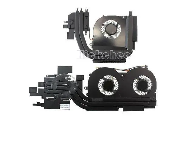Alt view image 2 of 5 - Gpu and Cpu cooling fan for thermal module heatsink Clevo P950 P950EN P950ER P950HR