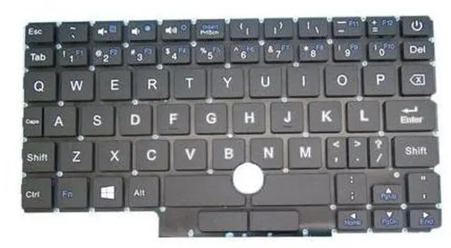 Main image of Laptop Keyboard For TOPOSH T163 ZX-133 YMS-0049 English US NO Frame
