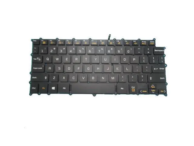 Alt view image 3 of 5 - Laptop Backlit Keyboard For Gram 14 14T990 14TD990 14T99 English US Black