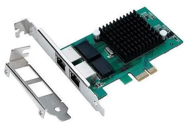 Main image of 82575 Server Chipset Gigabit PCI-Express Network Card 1000M PCI-e Double RJ45 Port NIC Adapter