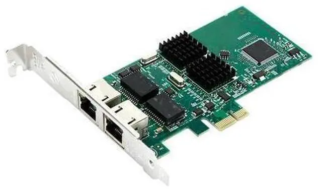 Main image of Dual Port 1000Mbps Network Card PCIe 1x Gigabit Server Adapter 82540 chipest