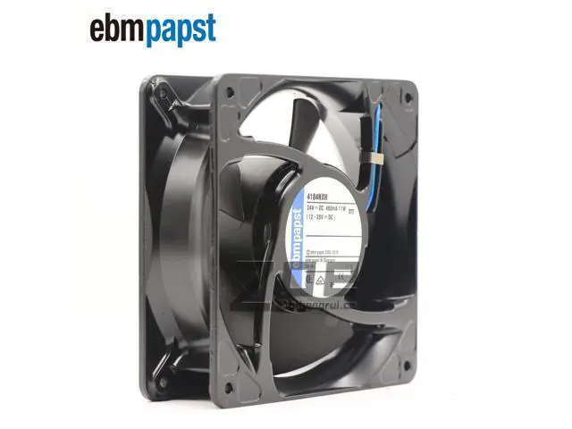 Alt view image 5 of 7 - EBM PAPST 4184NXH DC24V 460mA 11W 120 120 38MM 12cm Metal Frame Dual Ball Frequency Converter Cooling Fan