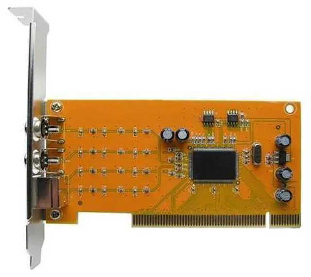 Main image of SDK2500 PCI to 2 ports av capture video card HD TRIDENT SAA7134HL Chipset AV/S 1394 Acquisition Card 720x576 support DirectX VFW