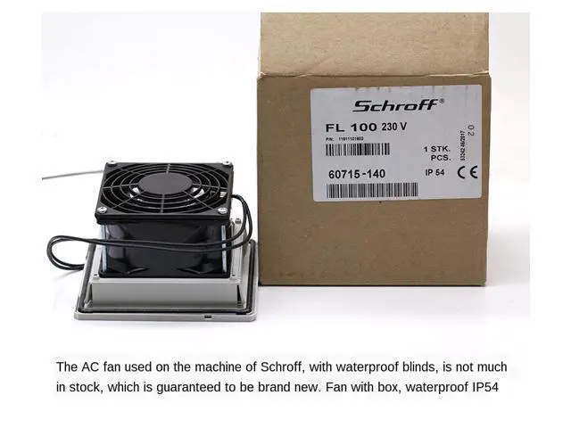 Alt view image 4 of 4 - Ebmpapst 8550n 8038 230v fan 12/11W 8cm Metal IP54 cooling industiral 80mm 8cm Fan