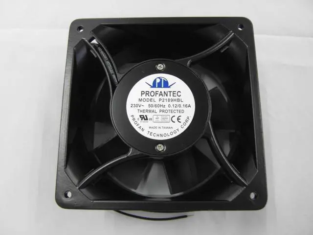Alt view image 3 of 3 - P1189HBT Taiwan PROFANTEC AC115V 17689 high temperature cooling fan
