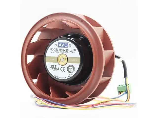 Alt view image 3 of 4 - 1pcs BN12054B48U P001 48V 0.66A DC Centrifugal blower cooling Fan
