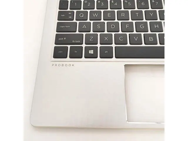 Alt view image 4 of 5 - New Replacement for Probook 440 G8 445 G8 Palmrest Case Non-Backlit US Keyboard Keyboard Assembly M23770-001