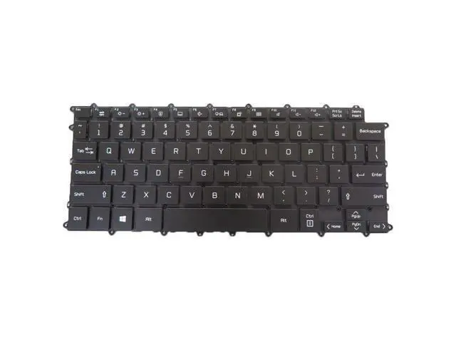 Alt view image 2 of 4 - English US Backlit Keyboard For 14Z90P 14Z90P-G 14Z90P-K Black NO Frame