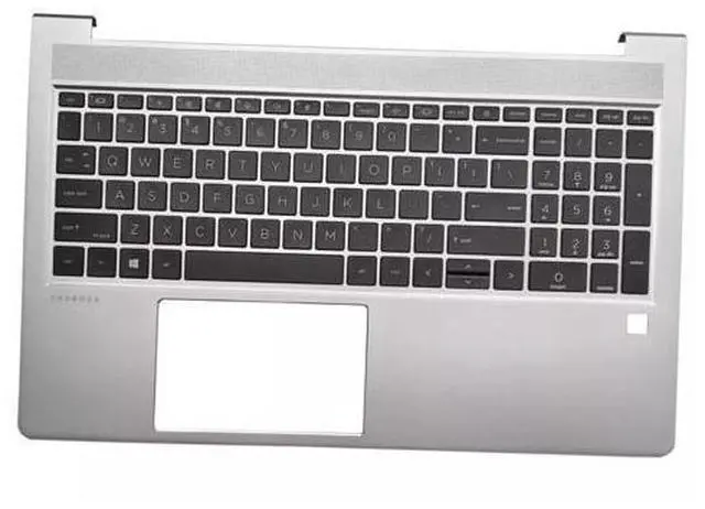 Main image of For Probook 450 455 G10 Top Palmrest Case US Backlit Keyboard N43874-001