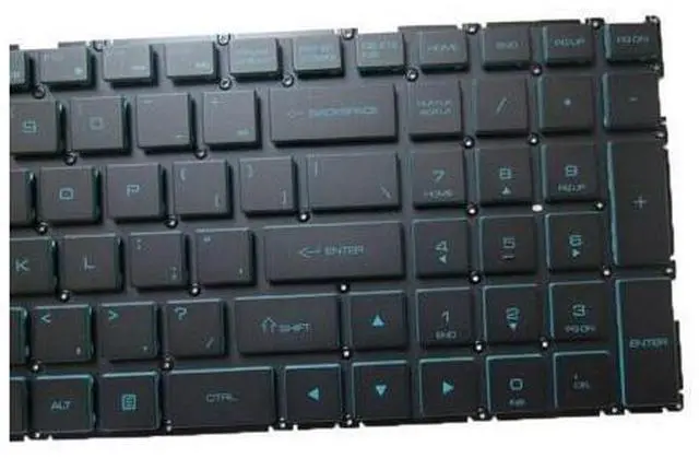 Alt view image 3 of 5 - Laptop Blue Keycap Backlit Keyboard For 15G870 15GD870 15G87 English US