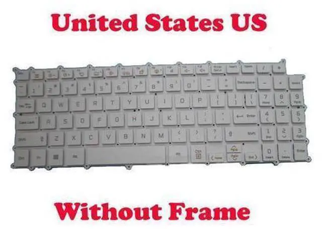 Main image of Keyboard For 15Z980 15ZD980 SG-90910-XUA AEW73949822 English US NO Backlit