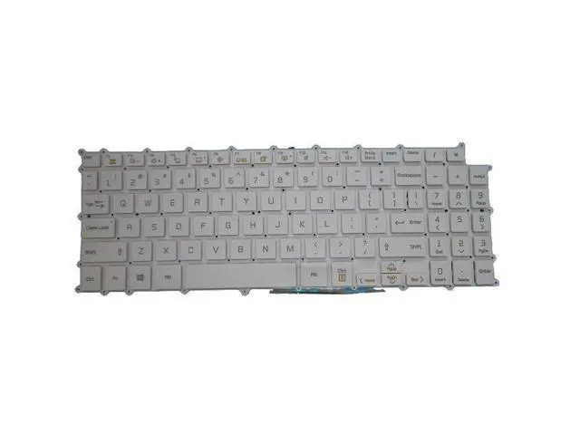 Alt view image 2 of 4 - Backlit Keyboard For 15U70P 15U70P-P 15Z995 15Z995-U English White color No Frame