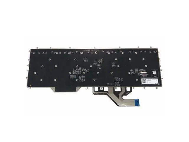 Alt view image 2 of 4 - US Keyboard For Alienware M17 R2 R3 0H8FJC H8FJC NSK-QHABC 1D PK132KG1A01 Black