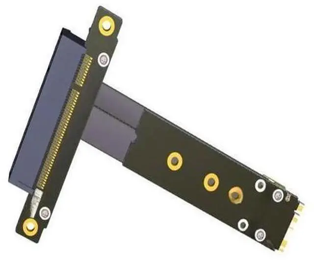 Main image of PCI express 3.0 x8 to M.2 NVMe Extension Cable NVME to PCIE 8X cable graphics Card Riser adapter