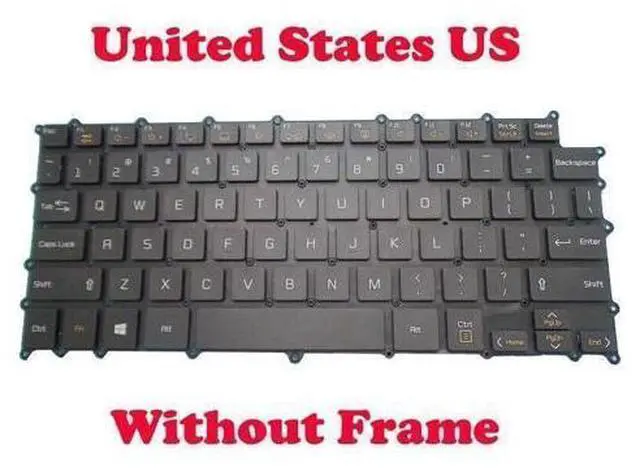 Main image of NO Backlit Keyboard For 13Z980 13ZD980 SG-91000-XUA AEW73969832 English US